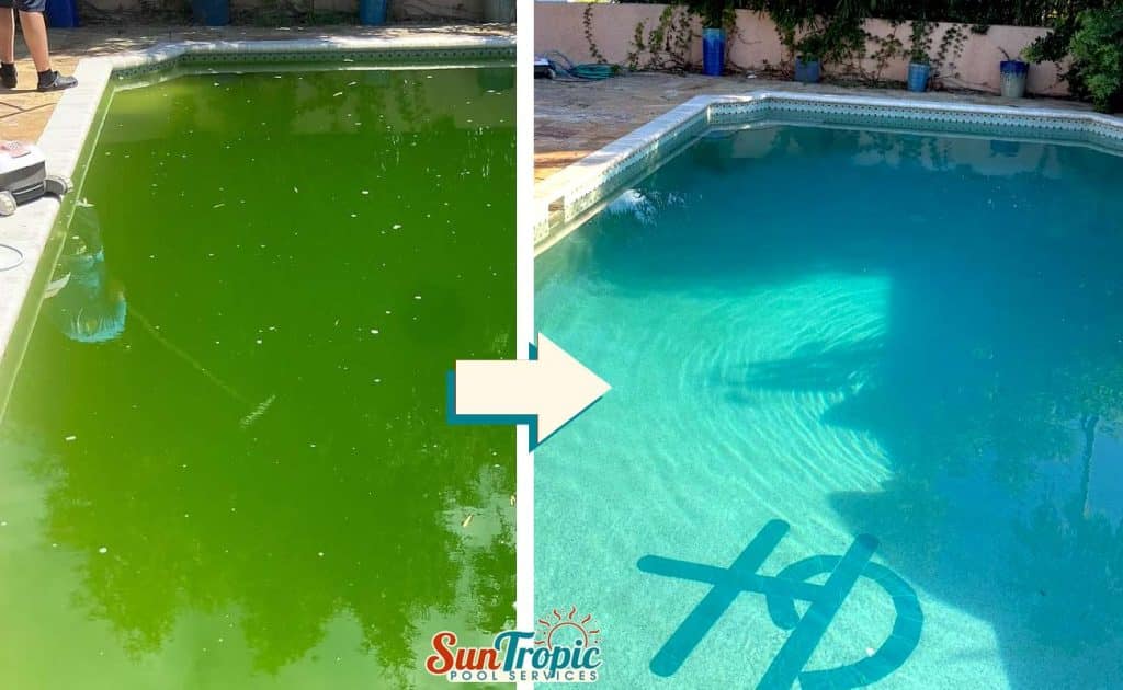 Green-2-Clean before and after